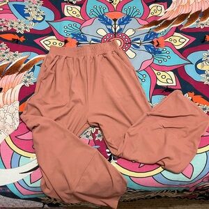 Halara Wife Leg Pink Pants